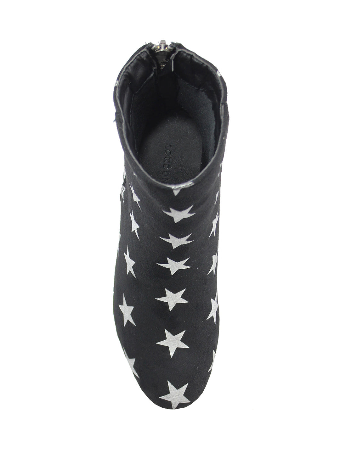 Black/Silver Boots - Black