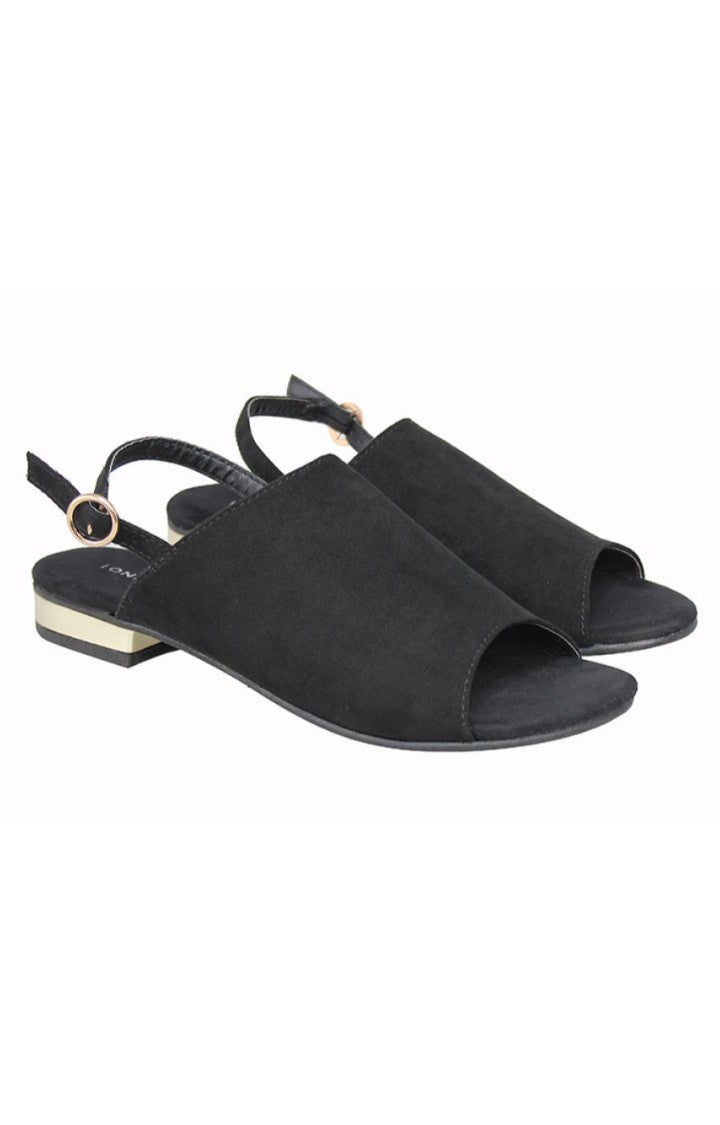 Black Sandals - Black